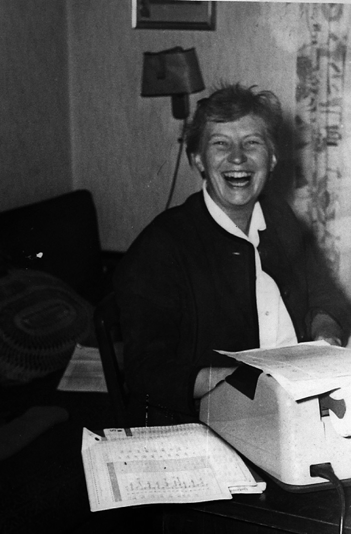 Elisabeth Schmidt, Arbeitsalltag, 1962