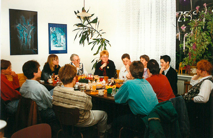 Lesbentreff Frauencafé Ludwigshafen, Rottstraße, 1995