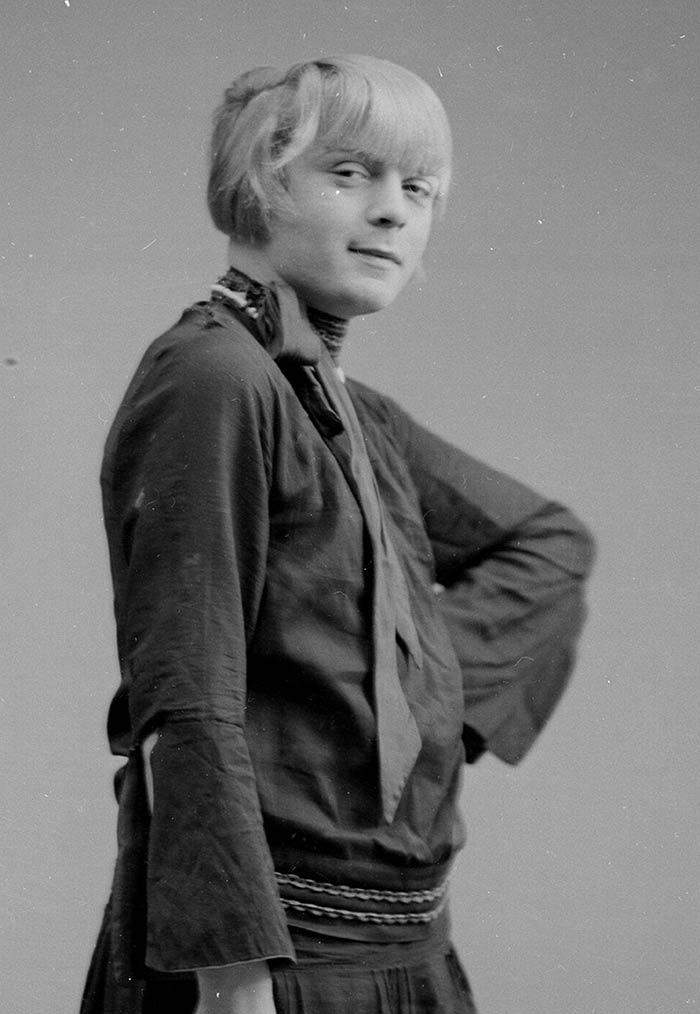 Liddy Bacroff, 1933 (amtliches Foto der Kriminalbiologischen Sammelstelle Hamburg)