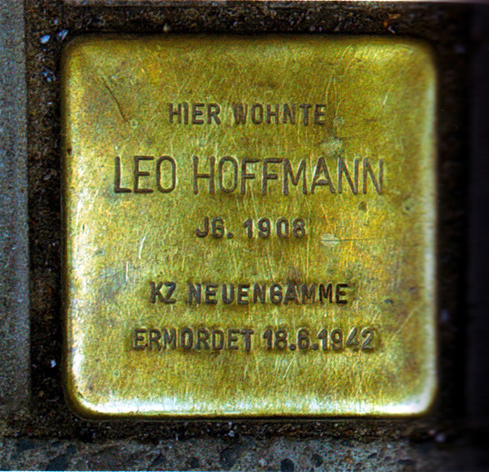 Stolperstein Leo Hoffmann, LU 1908-1942