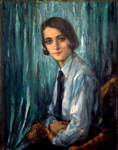 Ölgemälde Junge Frau, 1932